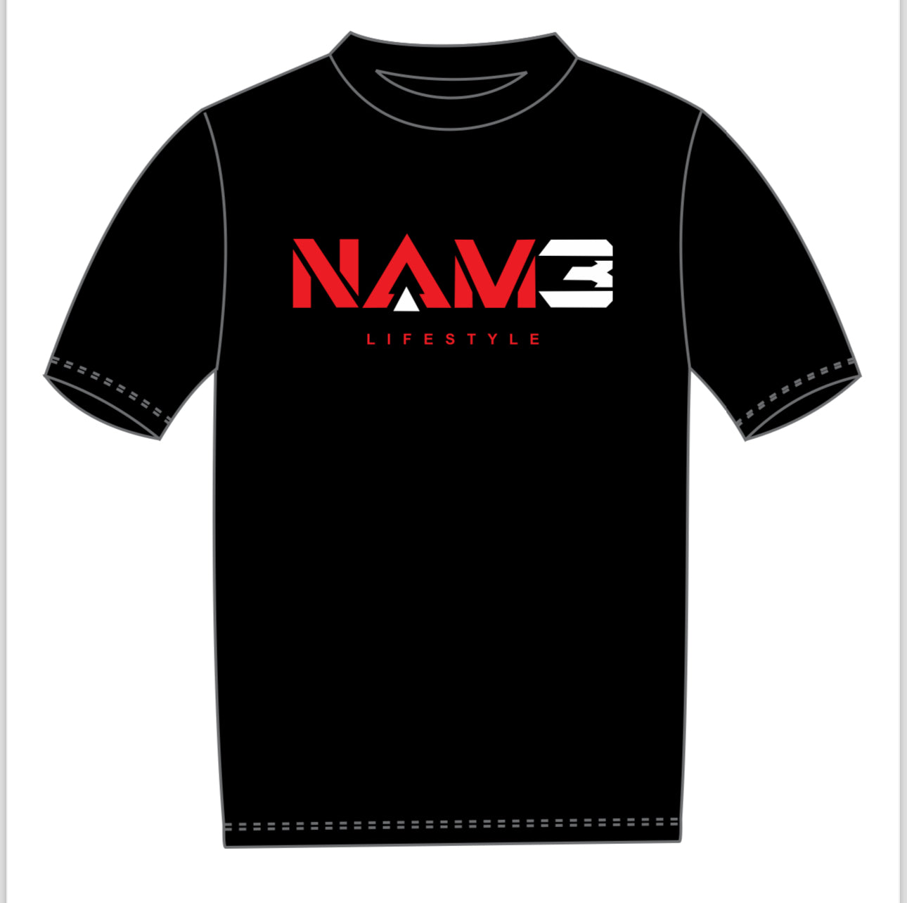 NAM3 Black T-Shirt